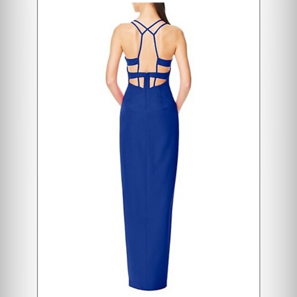 Aidan Aidan Mattox - Sleeveless Column Gown - Picture 6 of 6